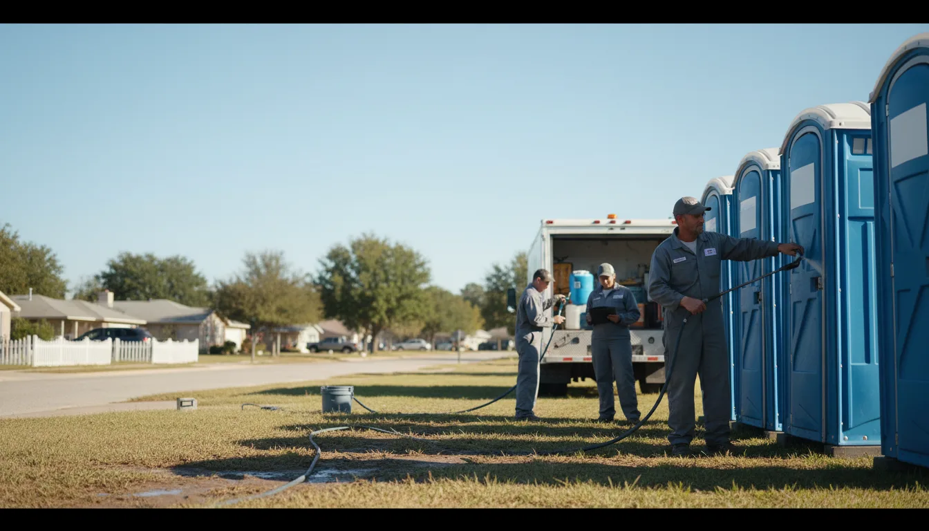 Long-Term Portable Toilet Rental in Springfield, WI near me